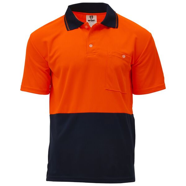Unisex Hi Vis Polo - Short Sleeve Thumbnail